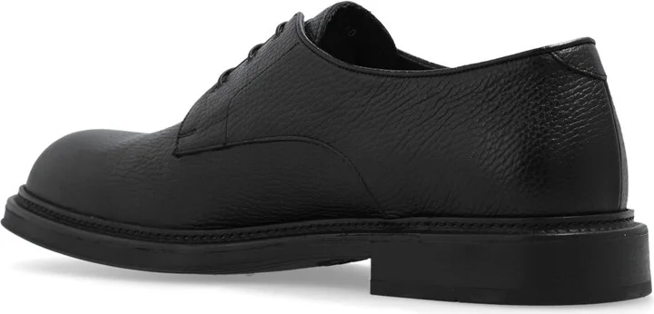 Emporio Armani Leather Shoes - Image 5