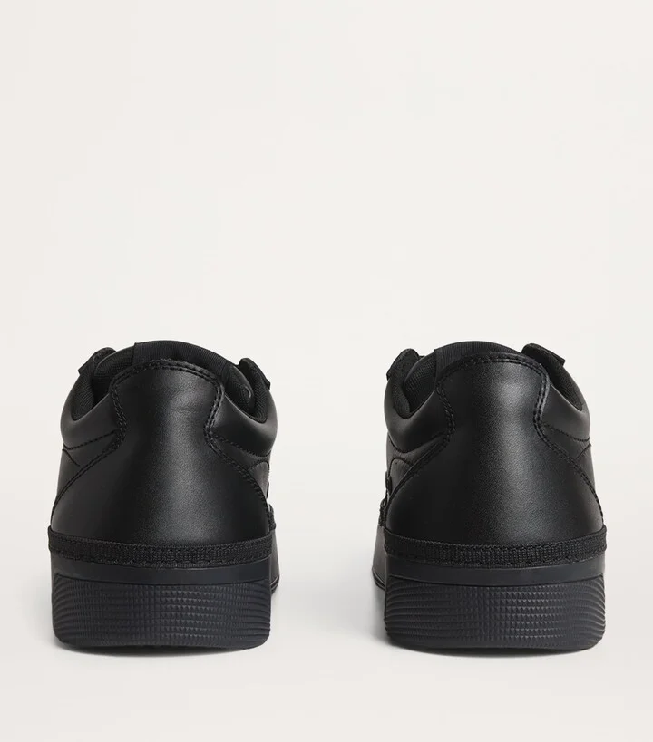Emporio Armani Leather Sneakers - Image 4