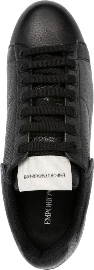 Emporio Armani Leather Sneakers - Image 2