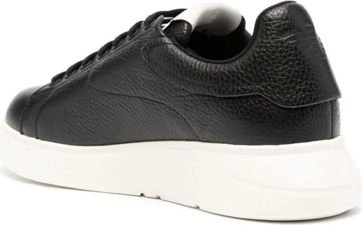 Emporio Armani Leather Sneakers - Image 3