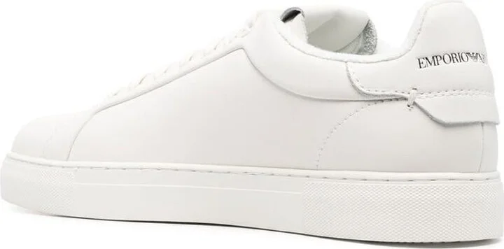 Emporio Armani Leather Sneakers - Image 2
