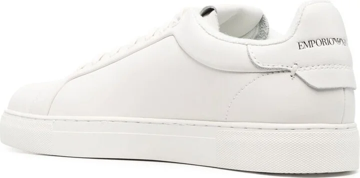 Emporio Armani Leather Sneakers - Image 2