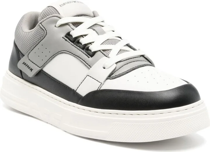 Emporio Armani Leather Sneakers - Image 2