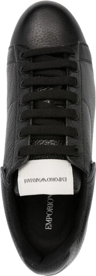 Emporio Armani Leather Sneakers - Image 2