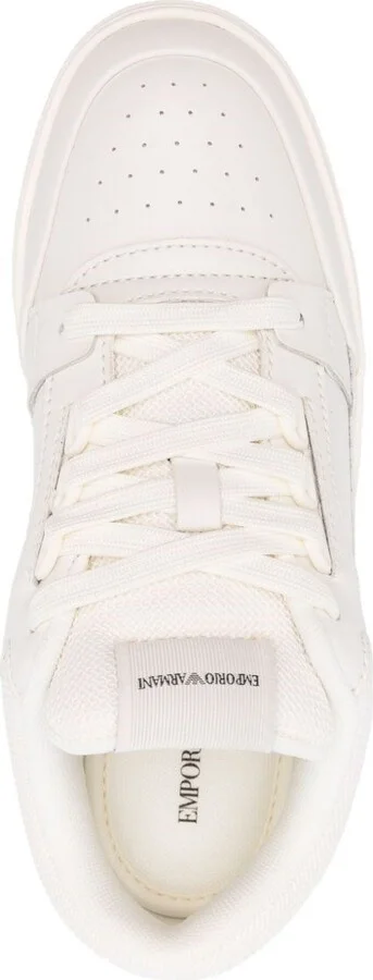 Emporio Armani Leather Sneakers - Image 2