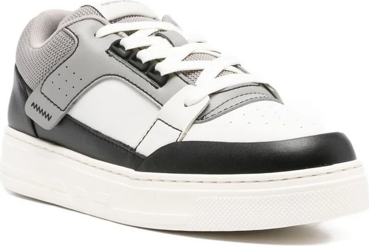 Emporio Armani Leather Sneakers - Image 2