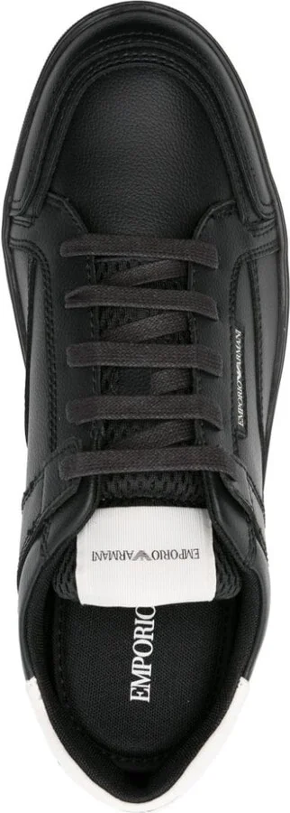 Emporio Armani Leather Sneakers - Image 2