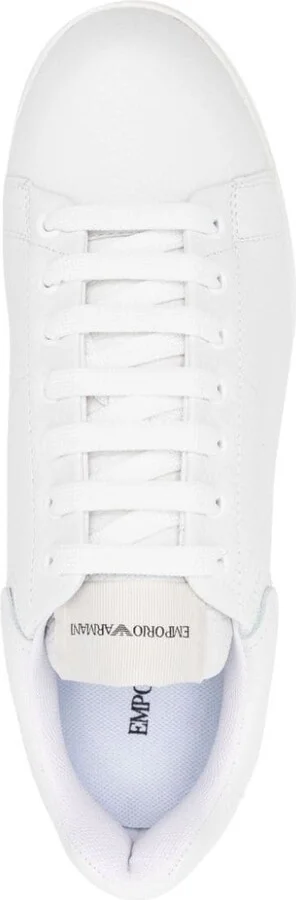 Emporio Armani Leather Sneakers - Image 2