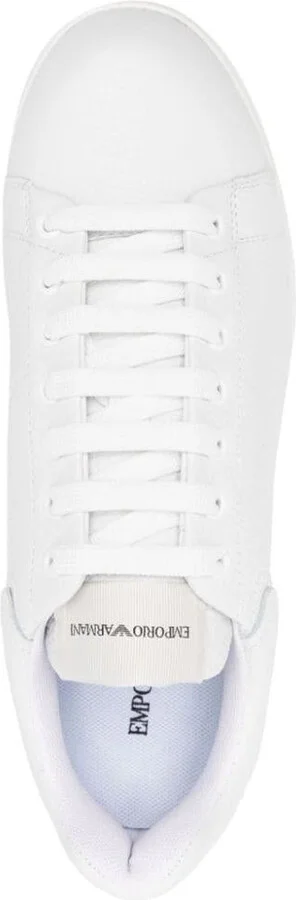 Emporio Armani Leather Sneakers - Image 2