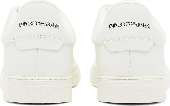 Emporio Armani Leather Sneakers - Image 2