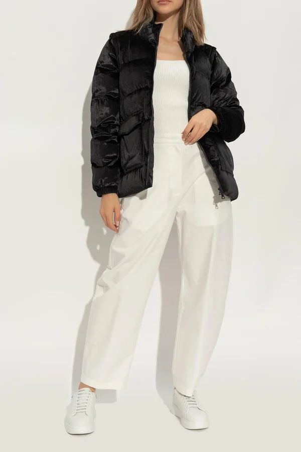 Emporio Armani Leather Sneakers - Image 3