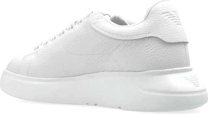 Emporio Armani Leather Sneakers - Image 5