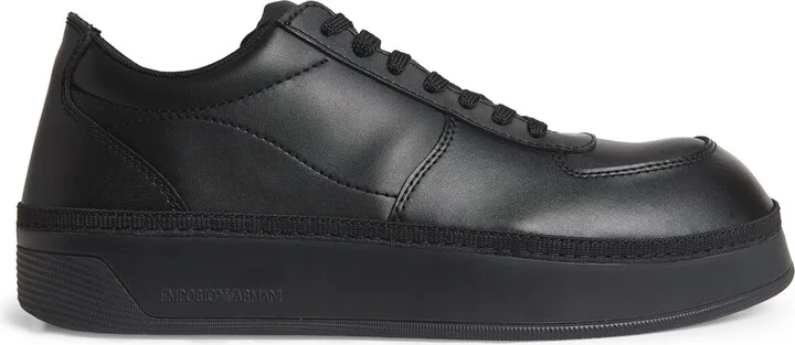 Emporio Armani Leather Sneakers