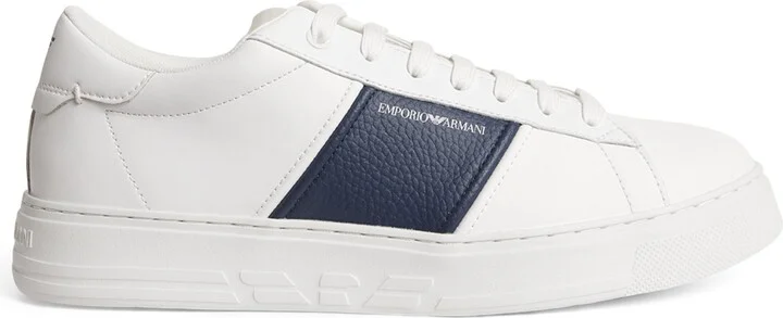 Emporio Armani Leather Sneakers