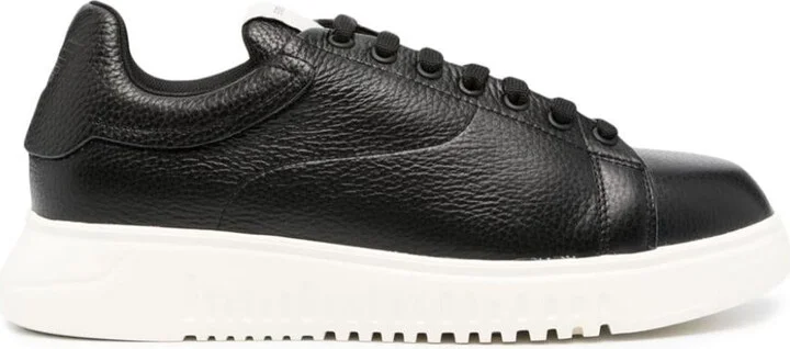 Emporio Armani Leather Sneakers
