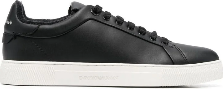 Emporio Armani Leather Sneakers