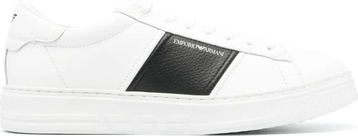 Emporio Armani Leather Sneakers