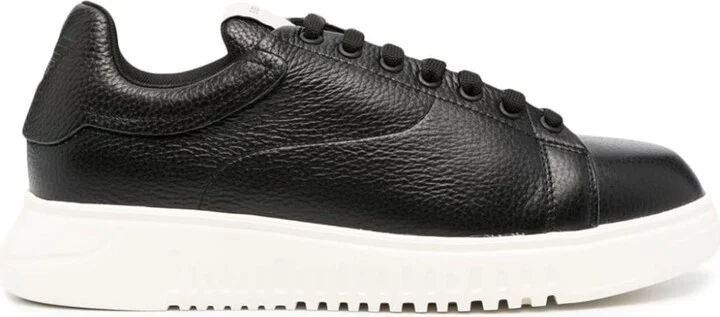 Emporio Armani Leather Sneakers