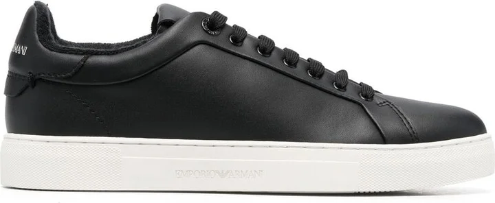 Emporio Armani Leather Sneakers