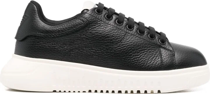 Emporio Armani Leather Sneakers