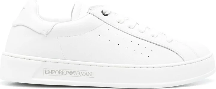 Emporio Armani Leather Sneakers