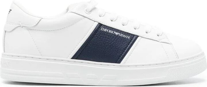 Emporio Armani Leather Sneakers