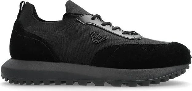 Emporio Armani Logo Patch Sneakers