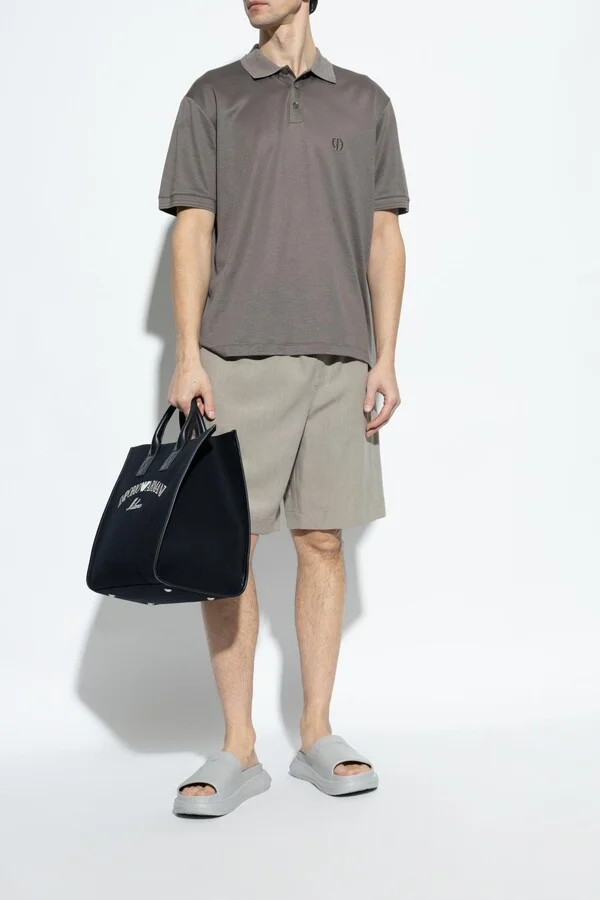 Emporio Armani Rubber Flip-flops With Logo - Image 3