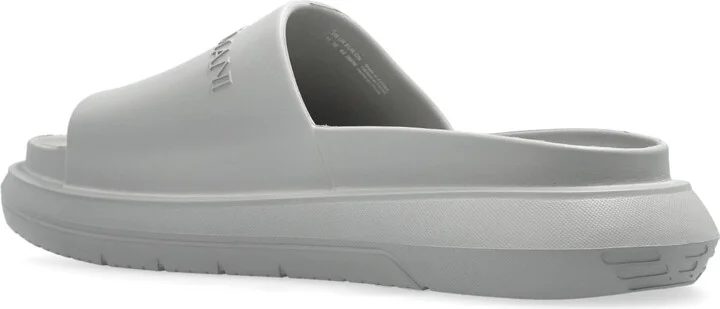 Emporio Armani Rubber Flip-flops With Logo - Image 5