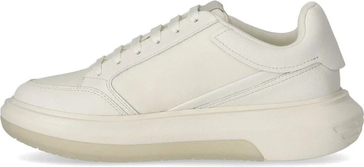Emporio Armani Saffiano White Sneaker - Image 3