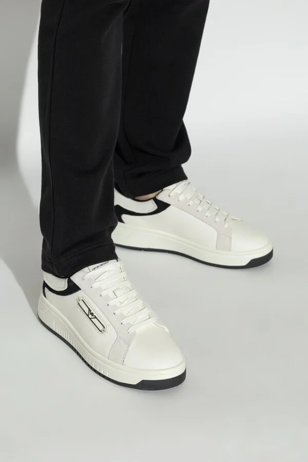 Emporio Armani Sport Shoes With Logo - Image 2