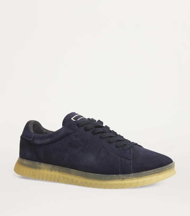 Emporio Armani Suede Low-Top Sneakers - Image 5