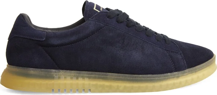 Emporio Armani Suede Low-Top Sneakers