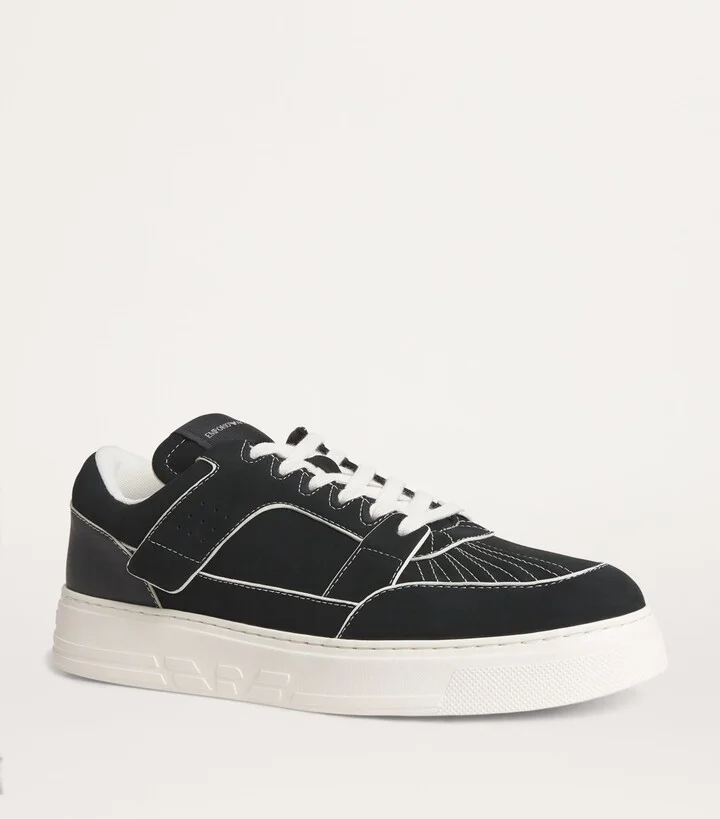 Emporio Armani Vachetta Leather Sneakers - Image 5