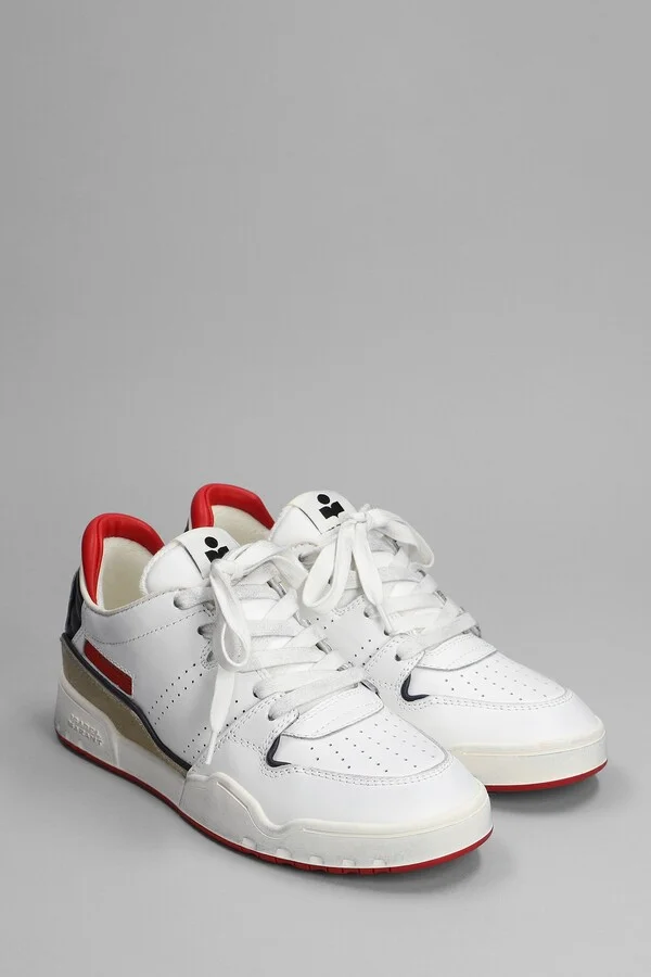 Emree Sneakers In White Leather - Image 2