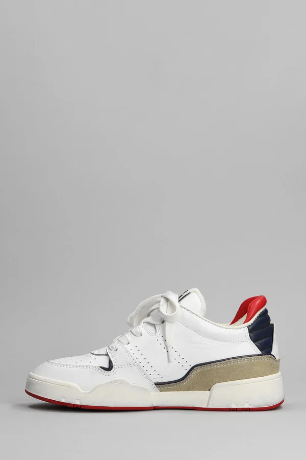 Emree Sneakers In White Leather - Image 3