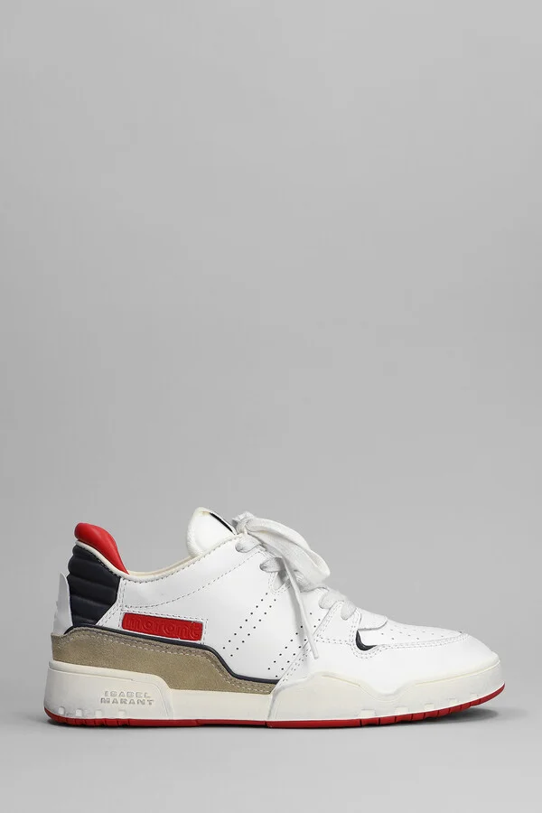 Emree Sneakers In White Leather