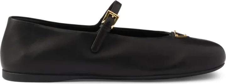 Enamel Logo Ballerina Shoes