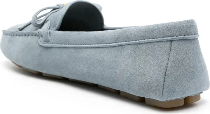 Enamel-Logo Suede Driving Shoes - Image 3