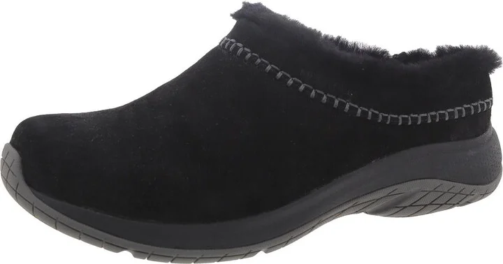 Encore Ice 5 Womens Suede Comfy Slide Slippers