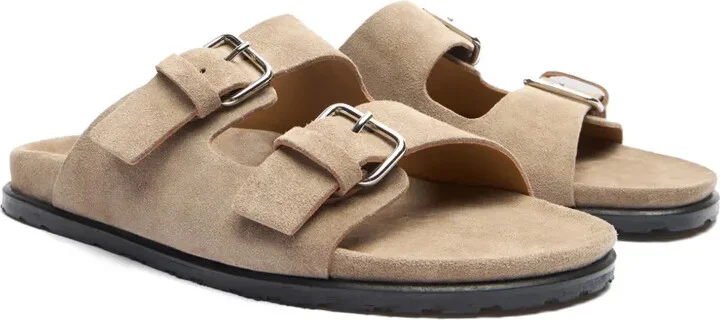 Enea suede slides - Image 2