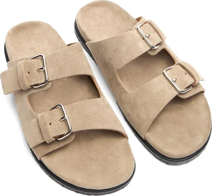 Enea suede slides - Image 3