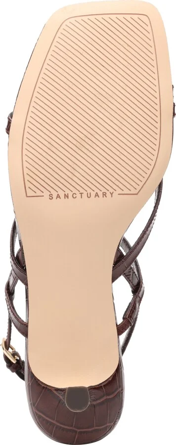 Energy Croc Embossed Kitten Heel Sandal - Image 6