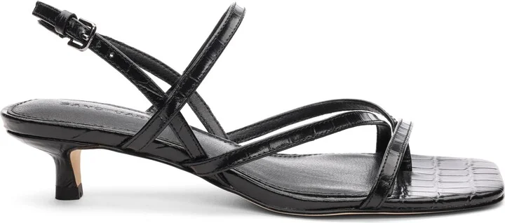 Energy Croc Embossed Kitten Heel Sandal - Image 9