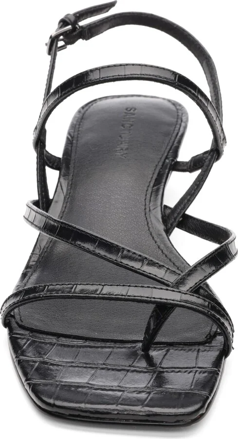 Energy Croc Embossed Kitten Heel Sandal - Image 10