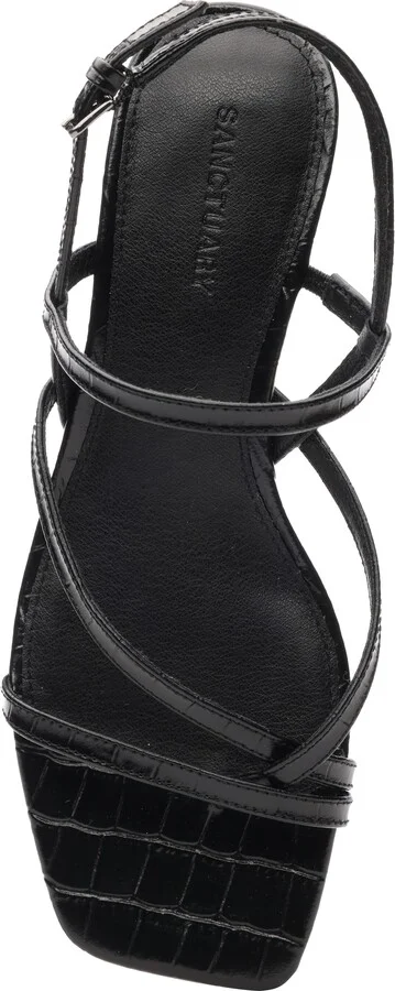 Energy Croc Embossed Kitten Heel Sandal - Image 11