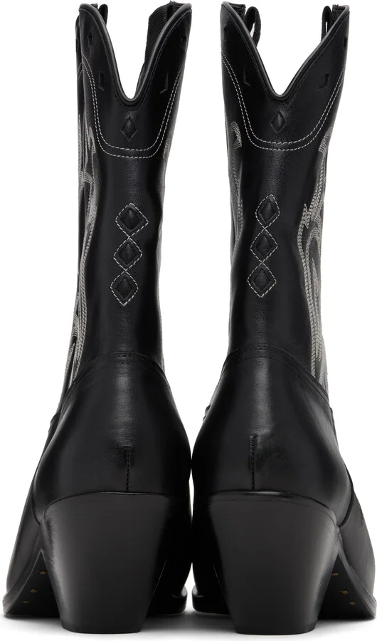 Enfants Riches Déprimés Black Cowboy Boots - Image 2