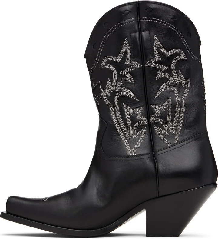 Enfants Riches Déprimés Black Cowboy Boots - Image 3