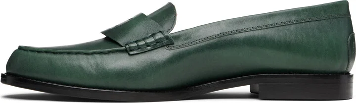 Enfants Riches Déprimés Green Penny Loafers - Image 3