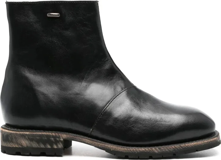 Engine ankle boots